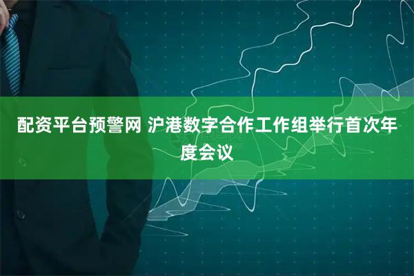 配资平台预警网 沪港数字合作工作组举行首次年度会议